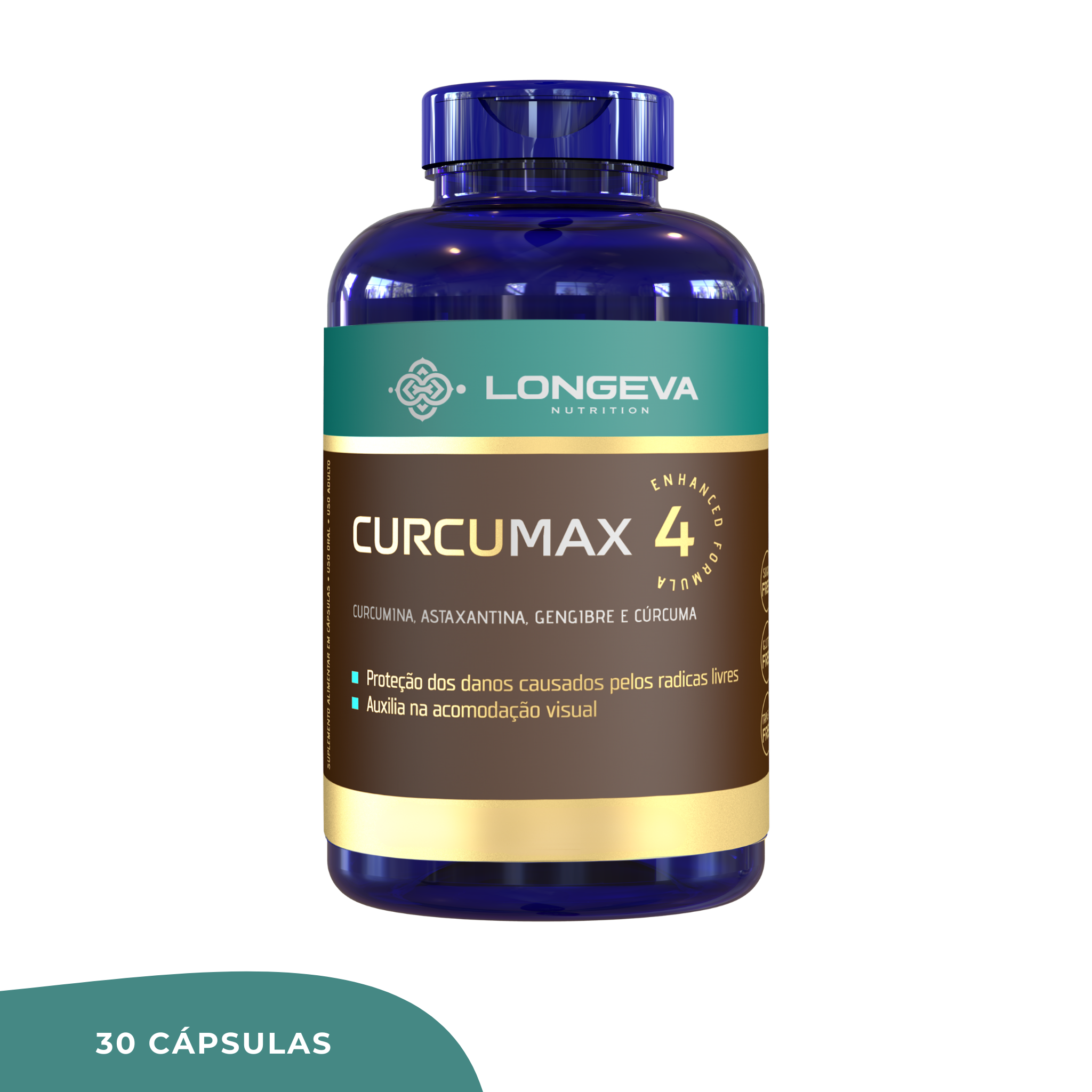 Curcumax - Curcumina com Astaxantina (30 Cápsulas)