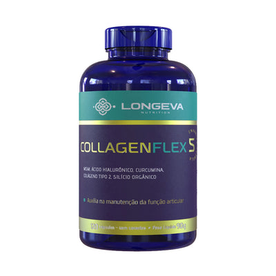 Collagen Flex 5 em 1 - Pele e Saúde das Articulações (120 Cápsulas)