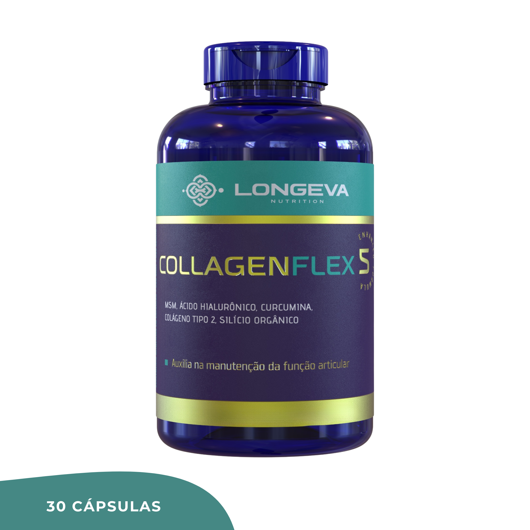 Collagen Flex 5 em 1 - Pele e Saúde das Articulações (30 Cápsulas)