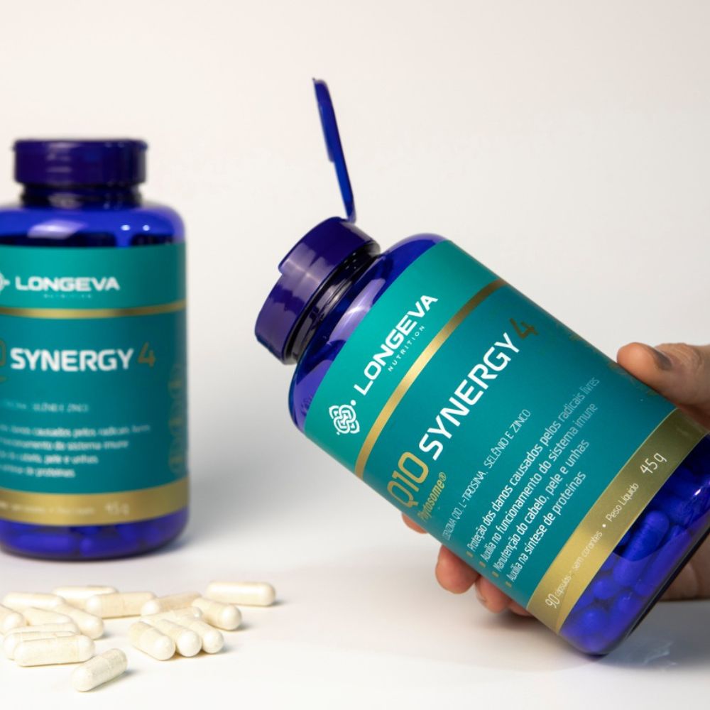 Q10 Synergy Phytosome - Booster Mitocondrial (90 Cápsulas)