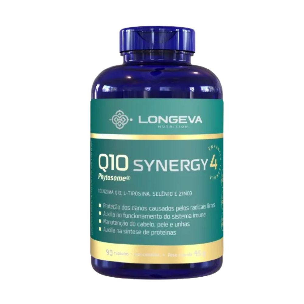 Q10 Synergy Phytosome - Booster Mitocondrial (90 Cápsulas)