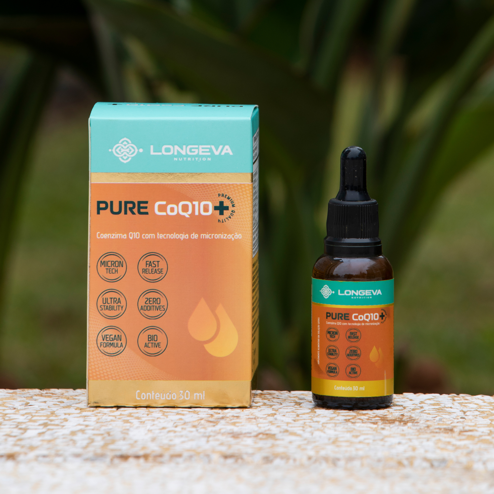 Pure Coq10 - Coenzima Q10 em gotas (30 ml)