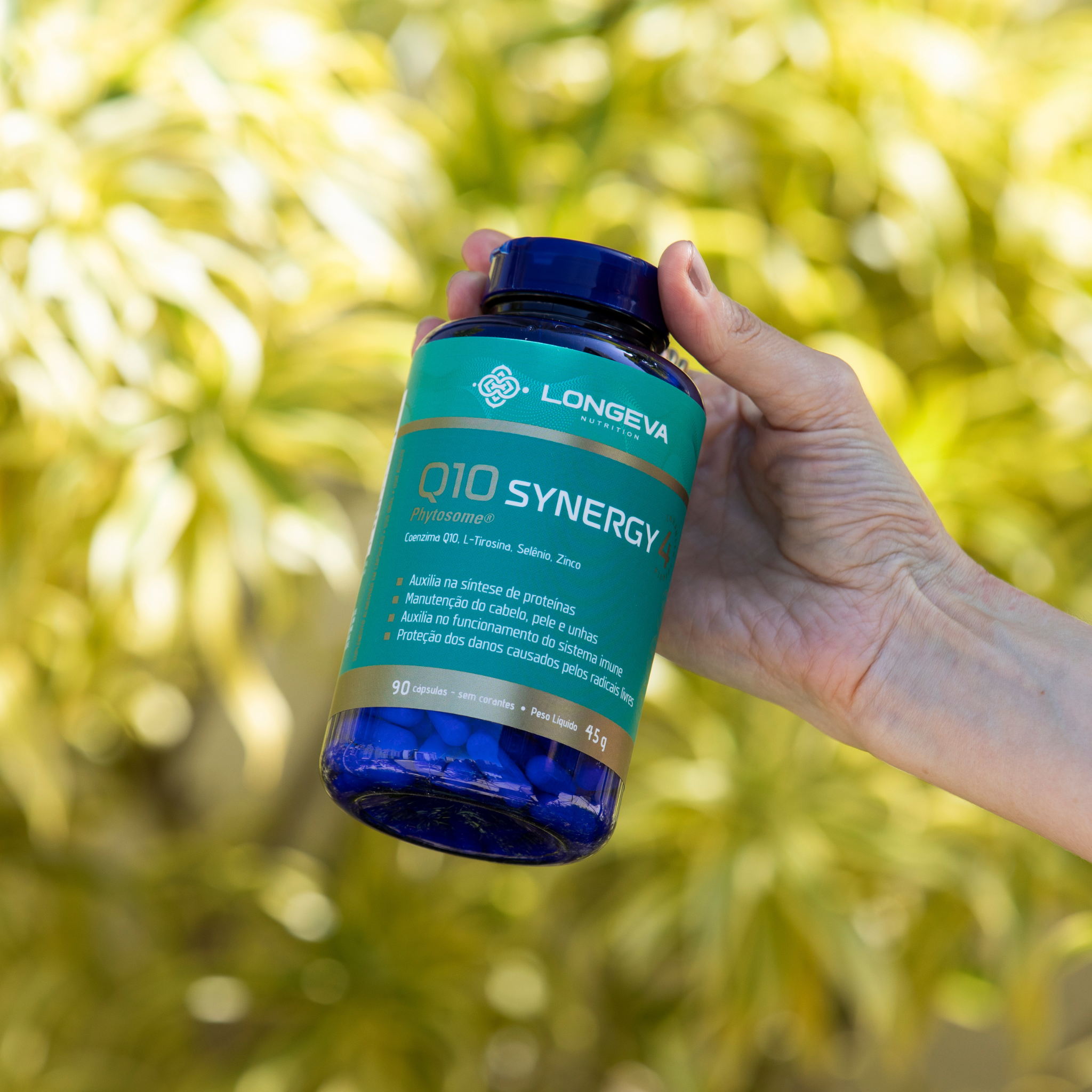 Q10 Synergy Phytosome - Booster Mitocondrial (90 Cápsulas)